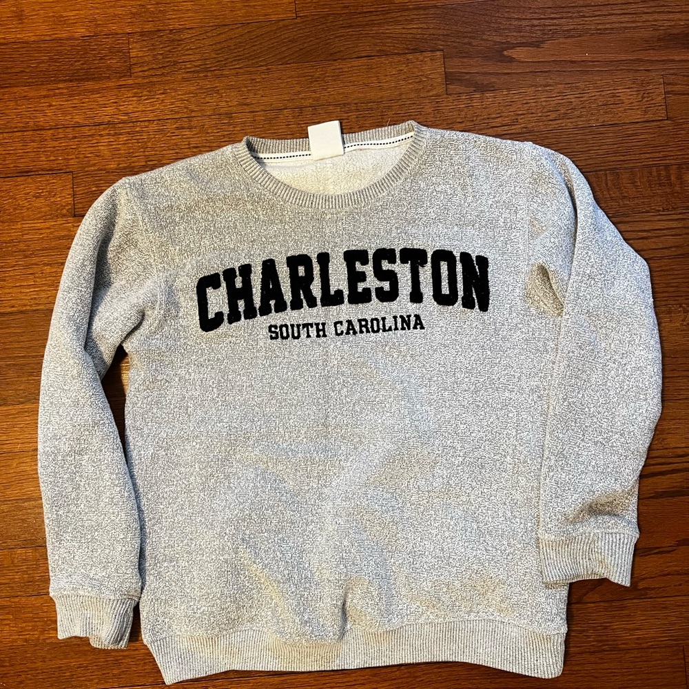 Gray Charleston South Carolina Sweatshirt